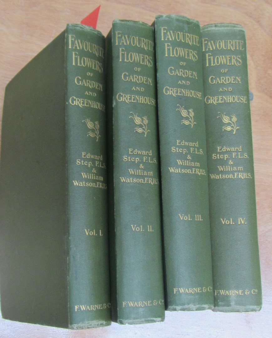 Appraisal: STEP E Favourite Flowers of Garden and Greenhouse First Edition