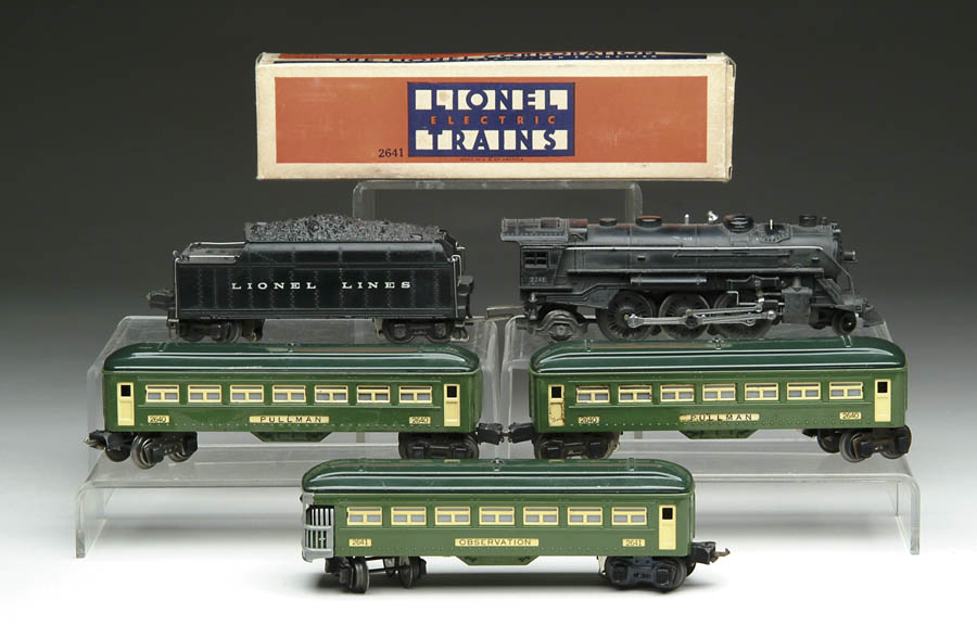 Appraisal: SET OF LIONEL O GAUGE PASSENGER CAR SET Known as