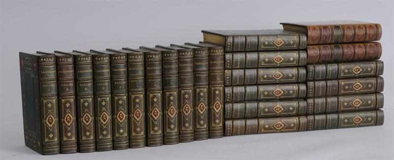 Appraisal: NAPOLEON Connoisseur edition no of copies sixteen volumes The Grolier