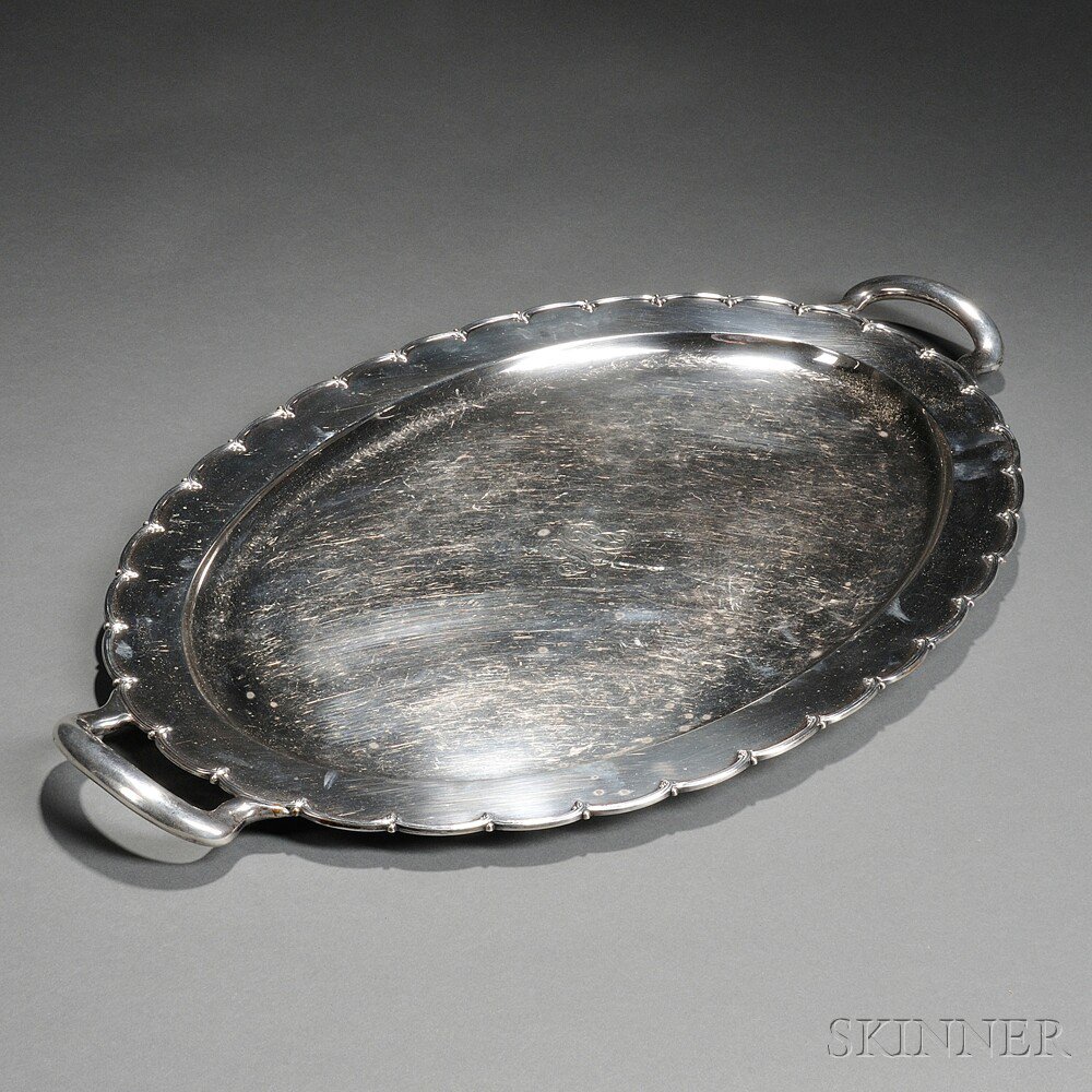 Appraisal: Tiffany Co Sterling Silver Tray New York - the tray