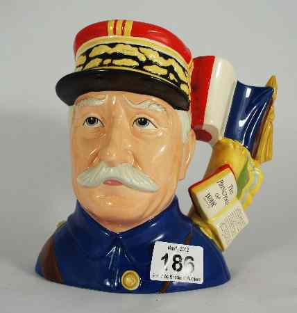 Appraisal: Royal Doulton Large Character Jug General Foch D Limited Edition