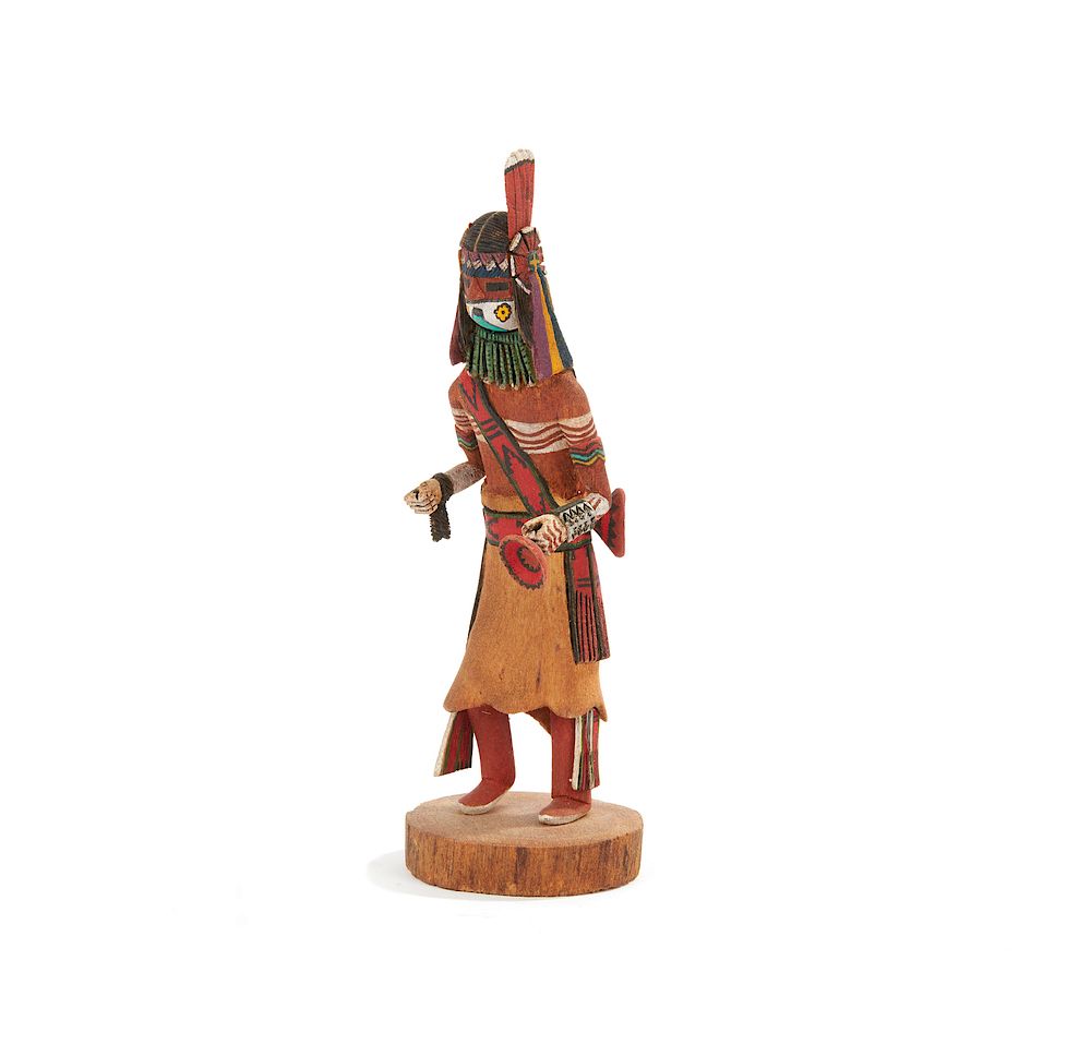 Appraisal: Hopi Comanche Kachina Tutumsi Michael Kahe Hopi Comanche Kachina Tutumsi