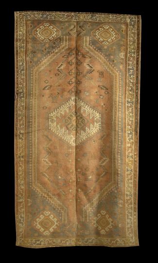 Appraisal: Semi-Antique Shiraz Carpet ' x '