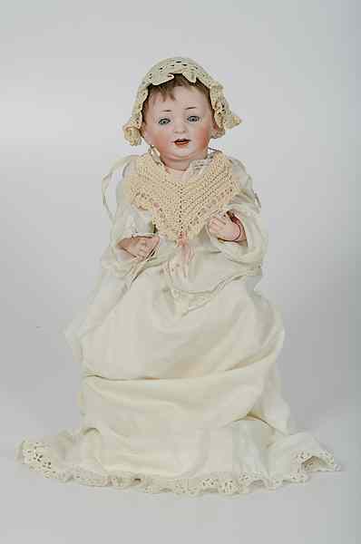 Appraisal: Hertel Schwab Bisque Doll German ca a bisque head doll