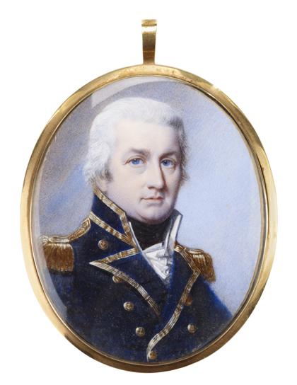 Appraisal: After George Engleheart British - miniature portrait of sir alexander