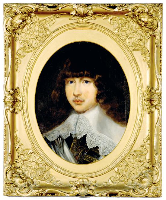 Appraisal: Dutch school th century PORTRAIT OF A GENTLEMAN oil on