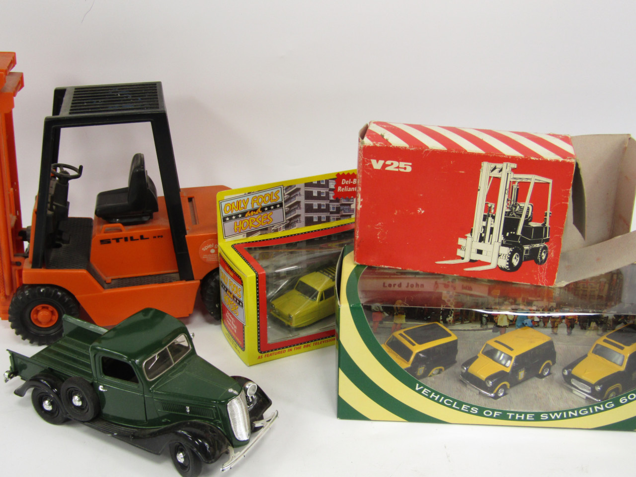 Appraisal: Various die cast vehicles to include O K E forklift