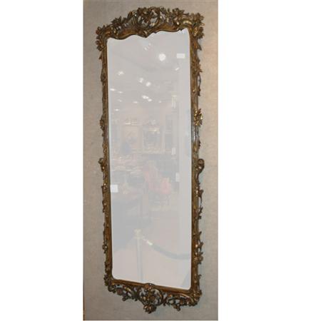 Appraisal: Rococo Style Gilt-Wood Mirror Estimate -