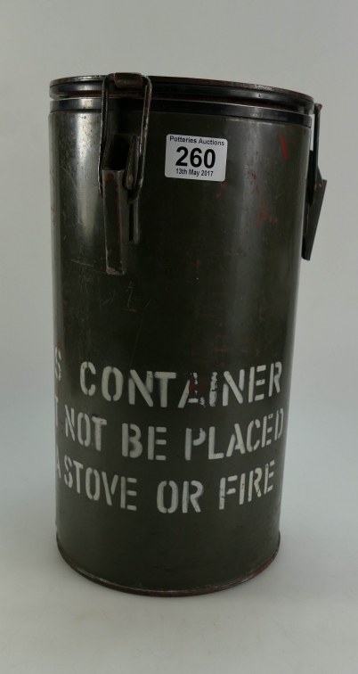 Appraisal: Army Surplus Vacuum Mess tin