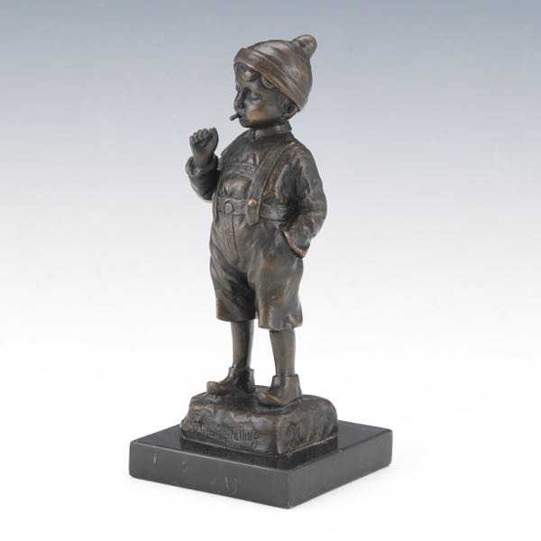 Appraisal: JULIUS SCHMIDT-FELLING GERMAN - x x Bronze sculpture of a