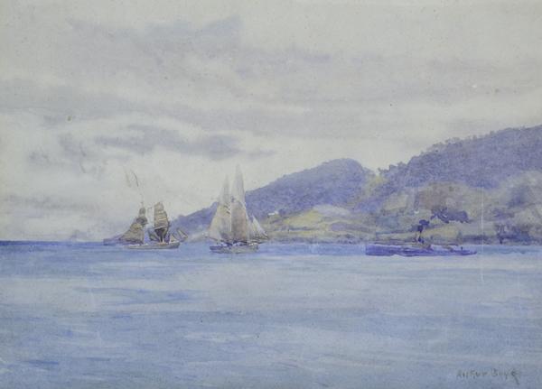 Appraisal: ARTHUR MERRIC BOYD SENIOR - Mount Nelson from Sandy Bay