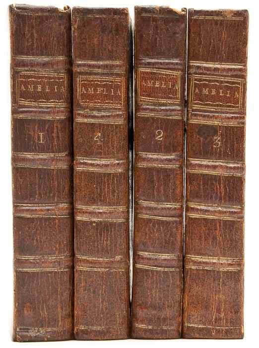 Appraisal: Fielding Henry Amelia vol first edition vol I N last