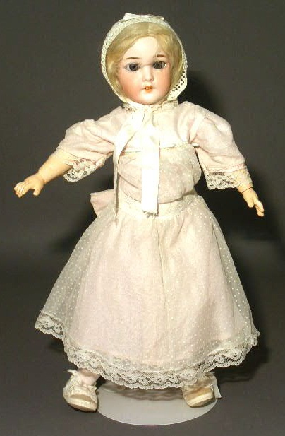 Appraisal: Schoenau Hoffmeister bisque head doll h h