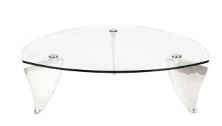 Appraisal: Matthew Hilton for SCP Glass Top Coffee Table Matthew Hilton