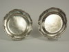 Appraisal: PAIR SILVER PLATES - Carlos I vintage Spanish silver plates