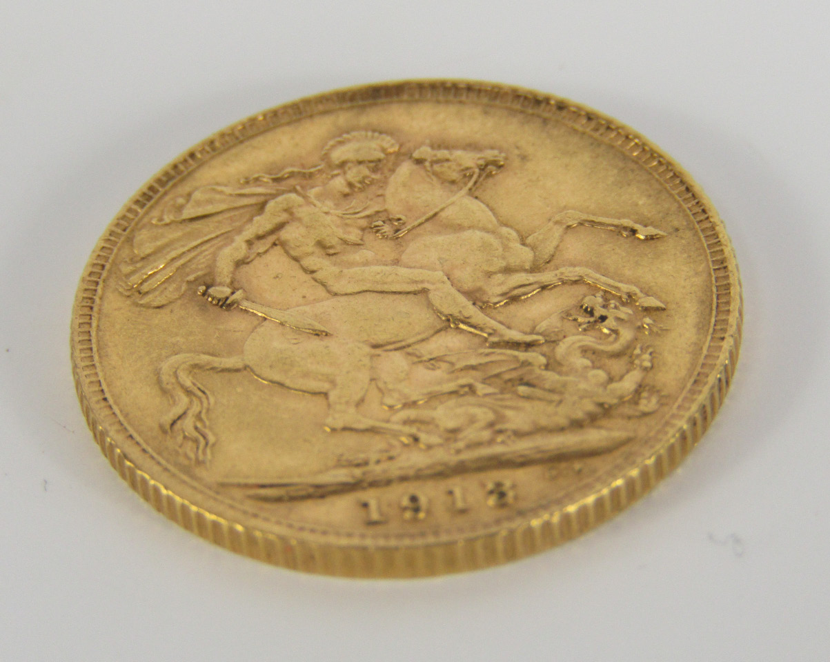 Appraisal: A George V sovereign g