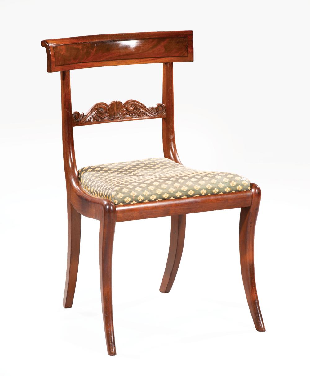 Appraisal: American Classical Mahogany Side Chair early th c New York