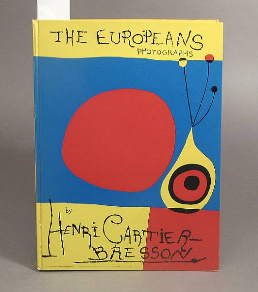 Appraisal: CARTIER-BRESSON HENRI - The Europeans New York Simon amp Schuster