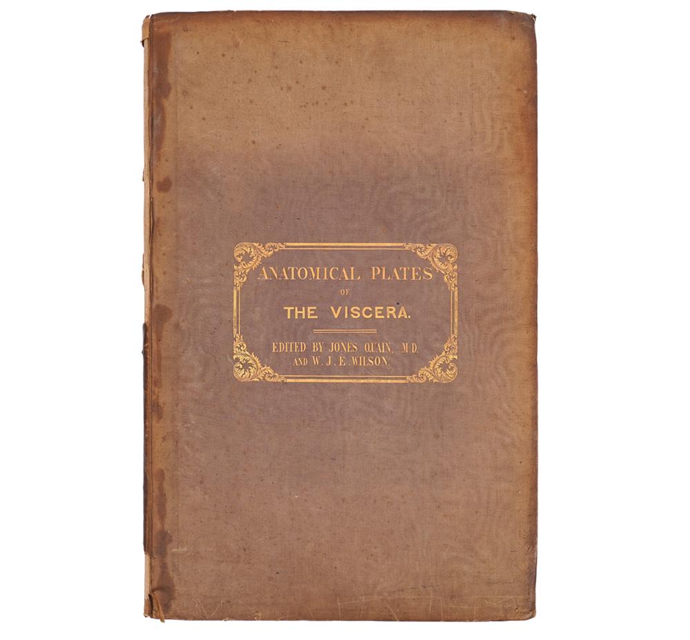 Appraisal: ANATOMICAL PLATES OF THE VISCERA' HARDCOVER BOOK'The Vicera of the