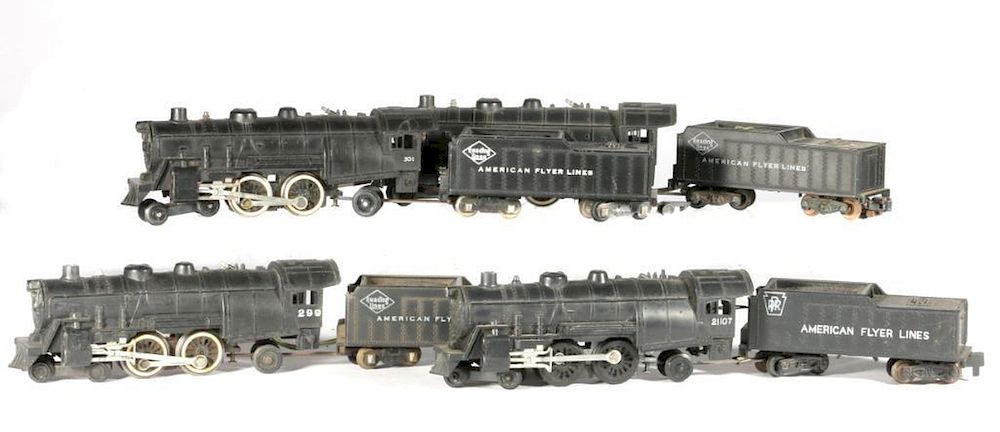 Appraisal: AF S and Atlantic Locomotives Lot of AF S gauge