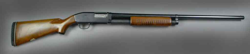 Appraisal: J C Higgins Model Pump Action Shotgun guage '' barrel