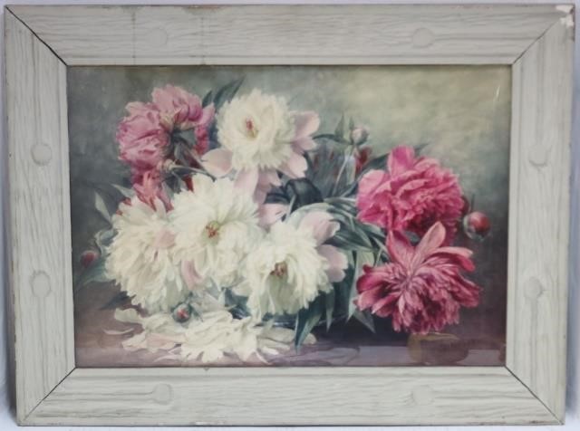 Appraisal: CLARA MAXFIELD ARNOLD - RI FRAMED ANDGLAZED WATERCOLOR ON PAPER