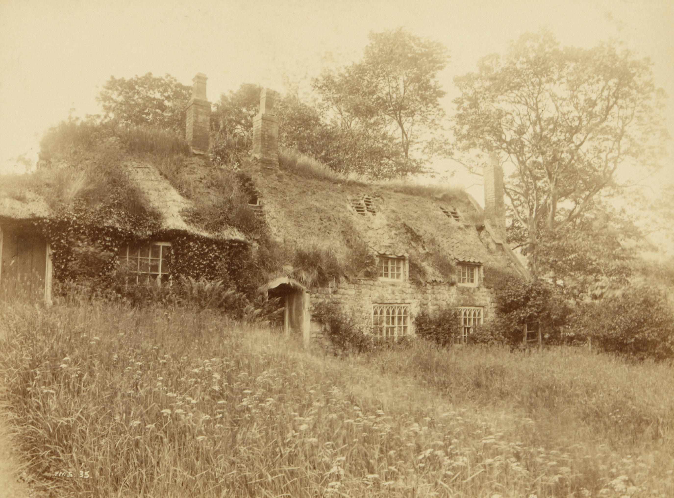 Appraisal: Frank Meadow Sutcliffe British - Untitled Abandoned House sAlbumen print