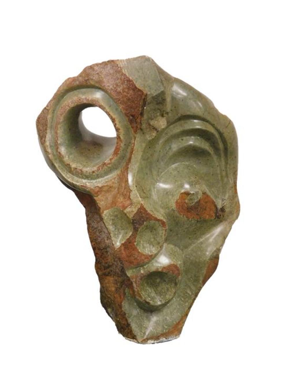 Appraisal: Fabiano Madamombe African th C Spirit Possessed carved Serpentine stone