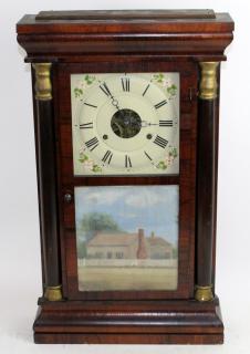 Appraisal: Seth Thomas American Empire rosewood clock Seth Thomas American Empire