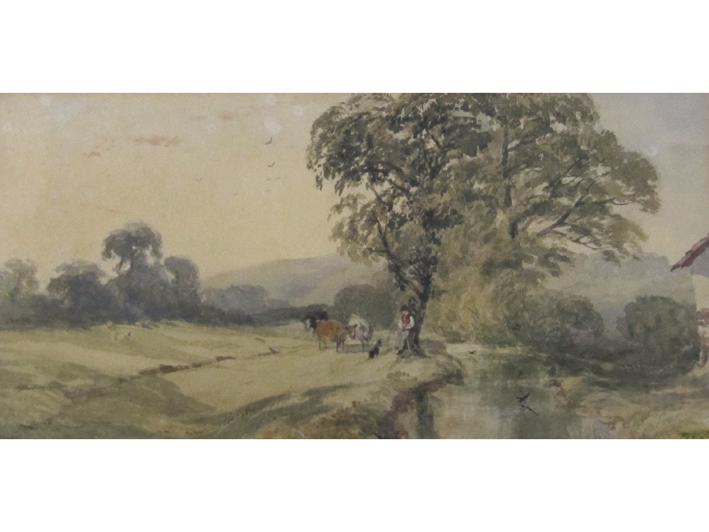 Appraisal: VIOLET VICAT COLE Watercolour landscape signed with initials x