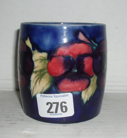 Appraisal: Jar Decorated In The Pansy Pattern Height Cm