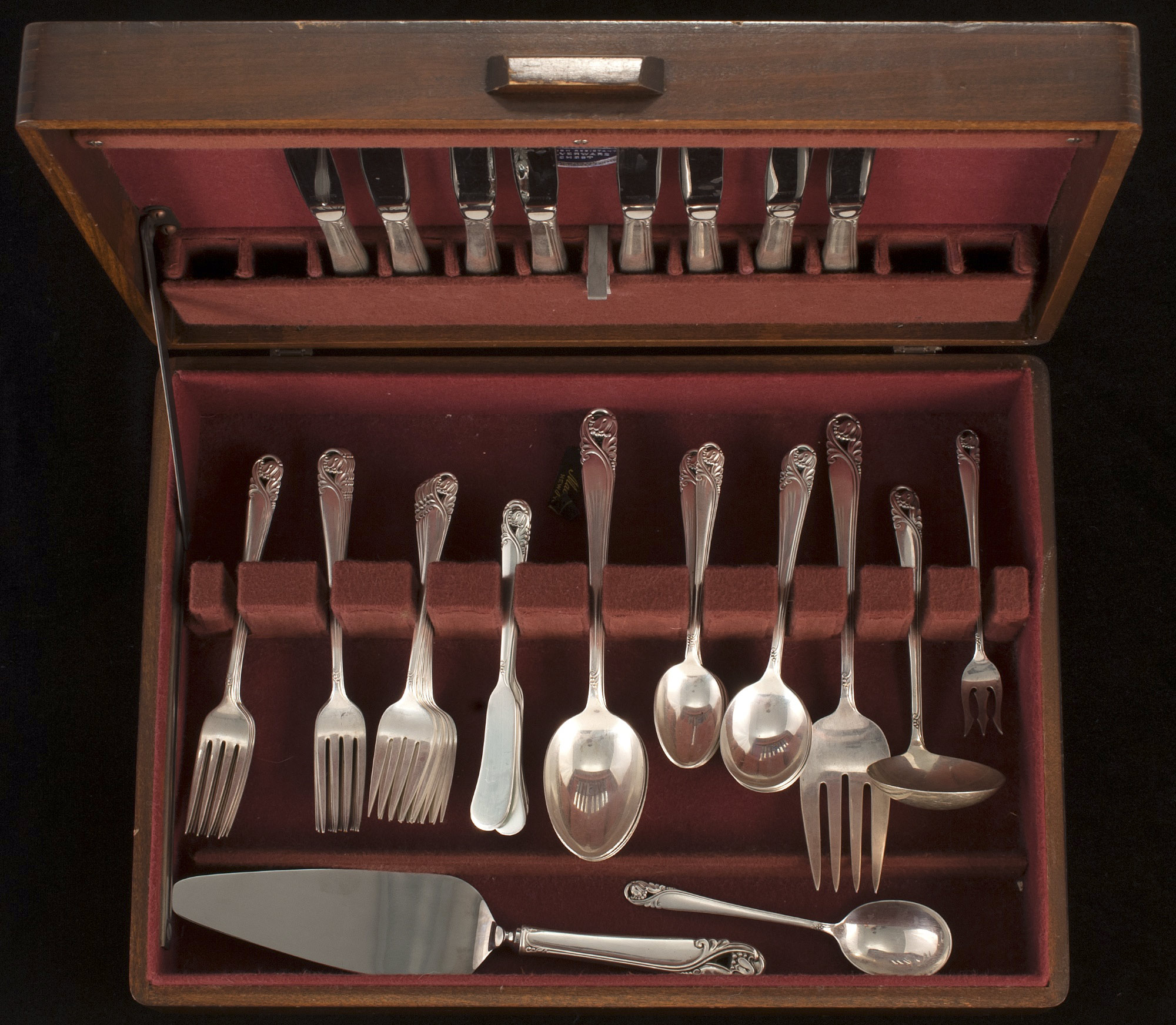 Appraisal: STERLING SILVER FLATWARE SET BY INTERNATIONAL SILVER CO In the