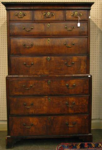 Appraisal: Antique English chest on chest circa second quarter th century