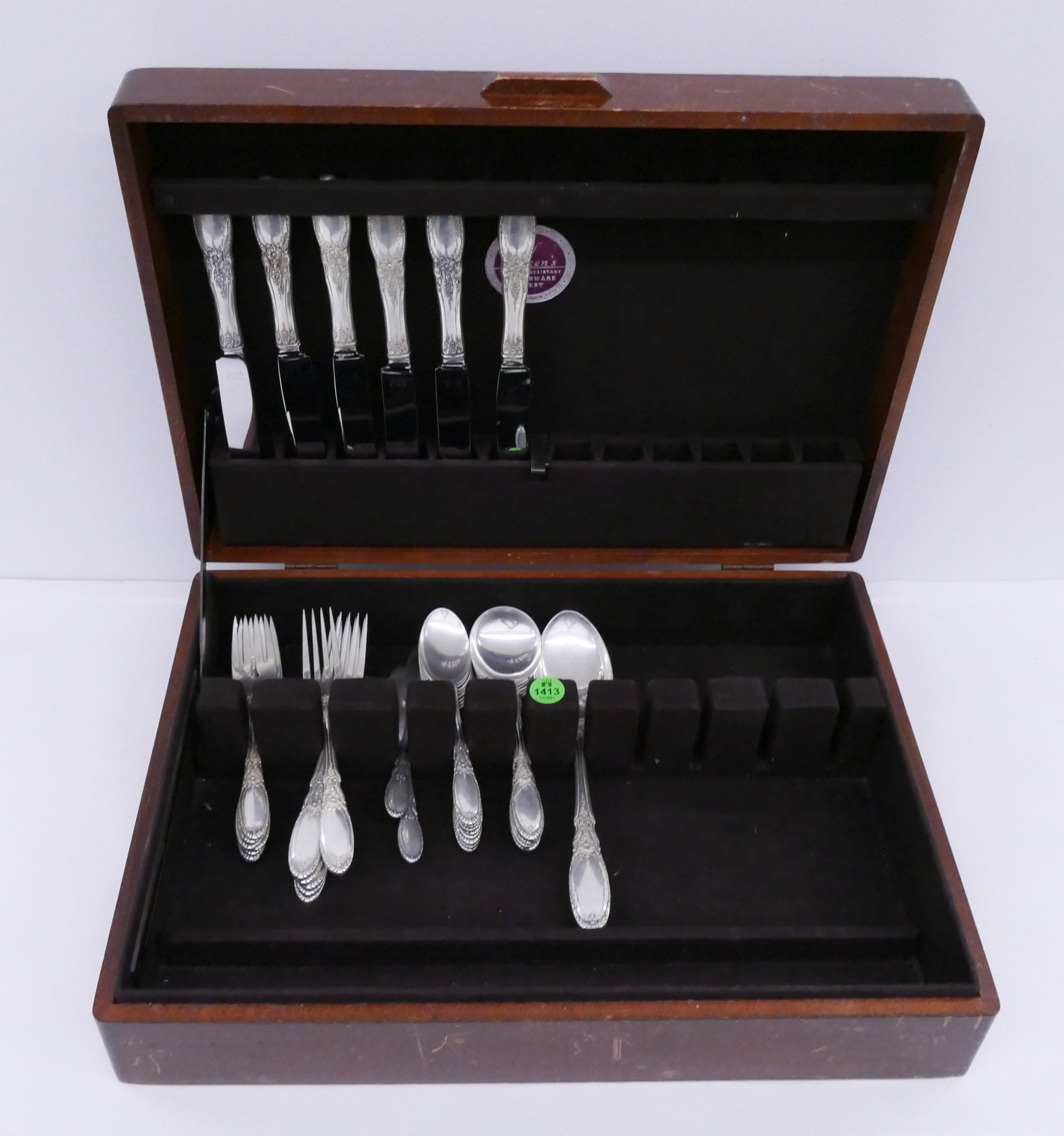 Appraisal: pc Towle 'Old Mirror' Sterling Flatware- g Filled