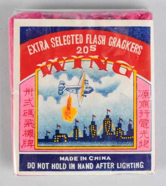 Appraisal: Wing -Pack Firecrackers Class Condition Near Mint Size - x