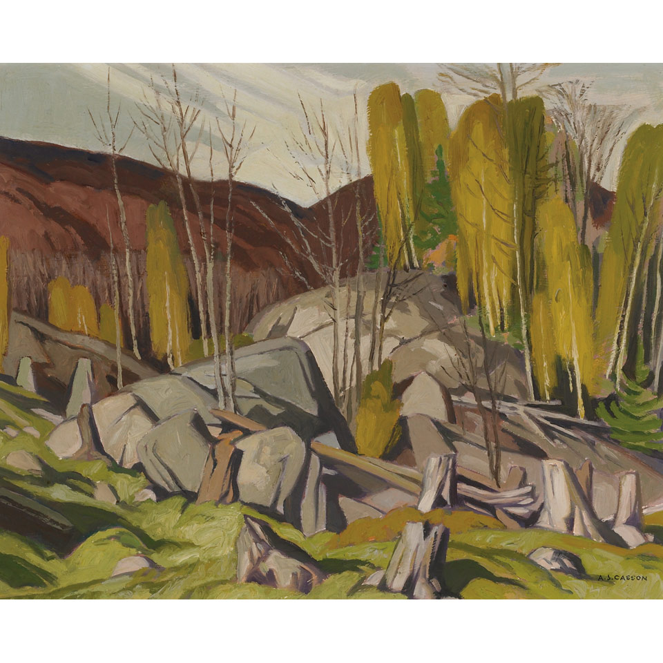 Appraisal: ALFRED JOSEPH CASSON O S A P R C A