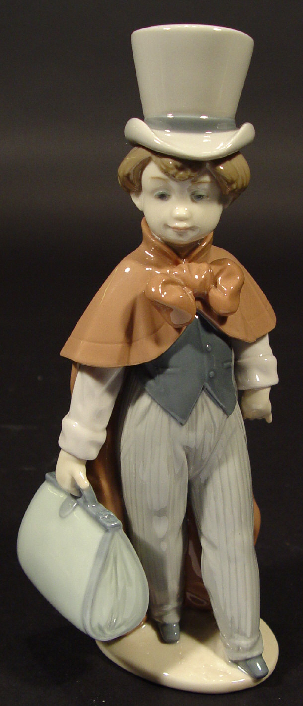 Appraisal: Lladro porcelain figure 'Great Adventure' with hand painted decoration printed