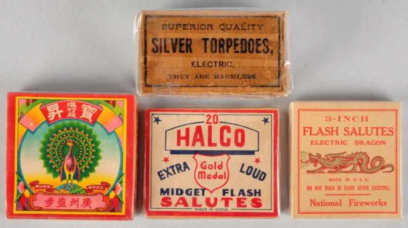 Appraisal: Lot of Firecracker Packs Includes Halco Gold Medal Salutes -pack