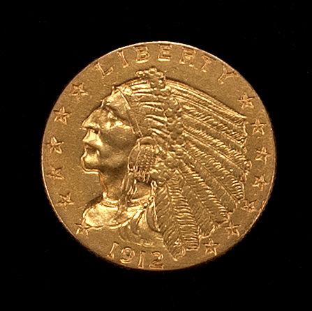 Appraisal: U S QUARTER EAGLE GOLD PIECE EF-