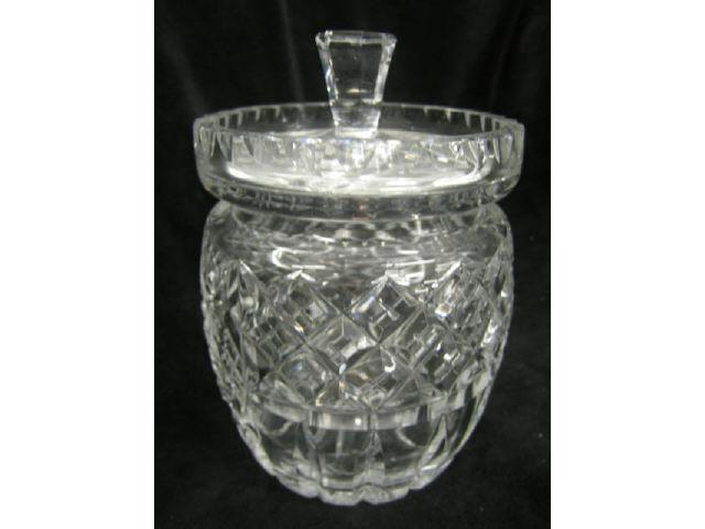 Appraisal: Cut Crystal Biscuit Jar excellent