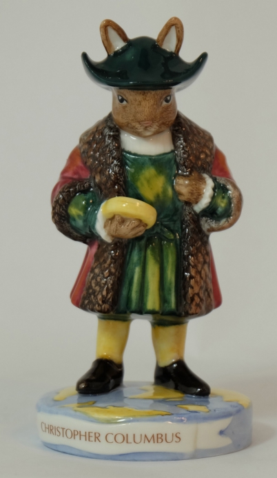 Appraisal: Royal Doulton Bunnykins figure Christopher Columbus DB UK limited edition