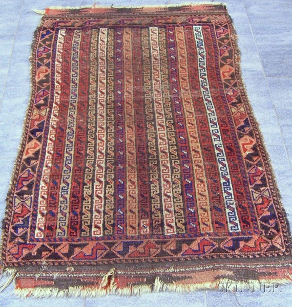 Appraisal: Baluch Rug Northeast Persia th century ft in x ft