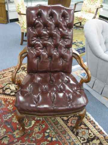 Appraisal: Executive's Arm Chair fuffted mahogany