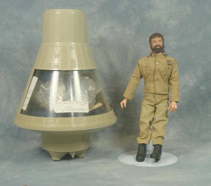 Appraisal: Gi Joe Action Figure with Space Capsul and Space outfit