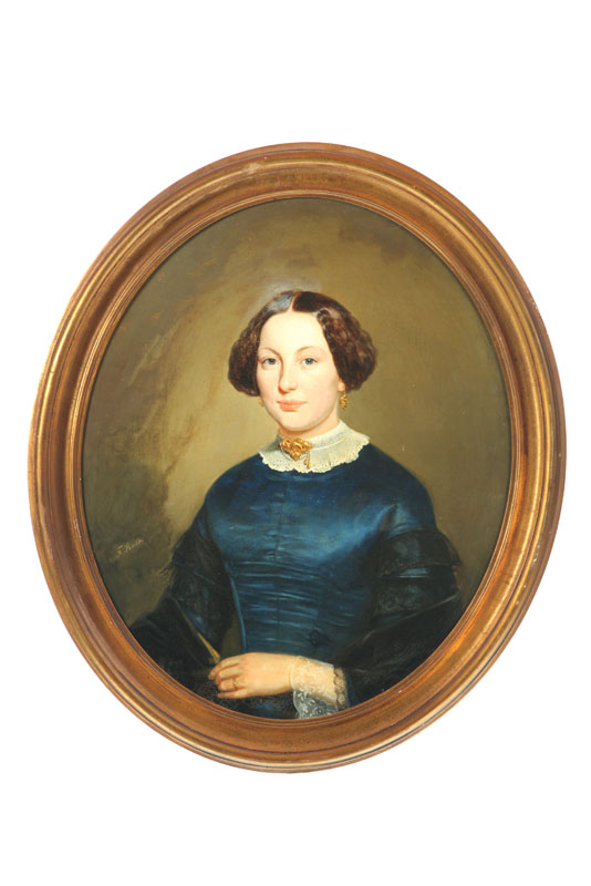 Appraisal: PORTRAIT OF A WOMAN BY FERDINAND RAAB NEW YORK MID