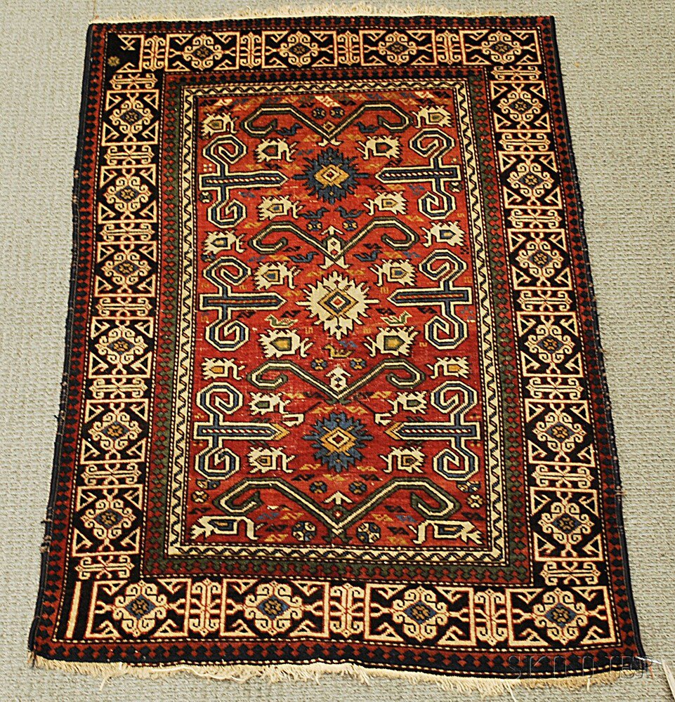 Appraisal: Shirvan Perpedil Rug East Caucasus th century reovercast ft in