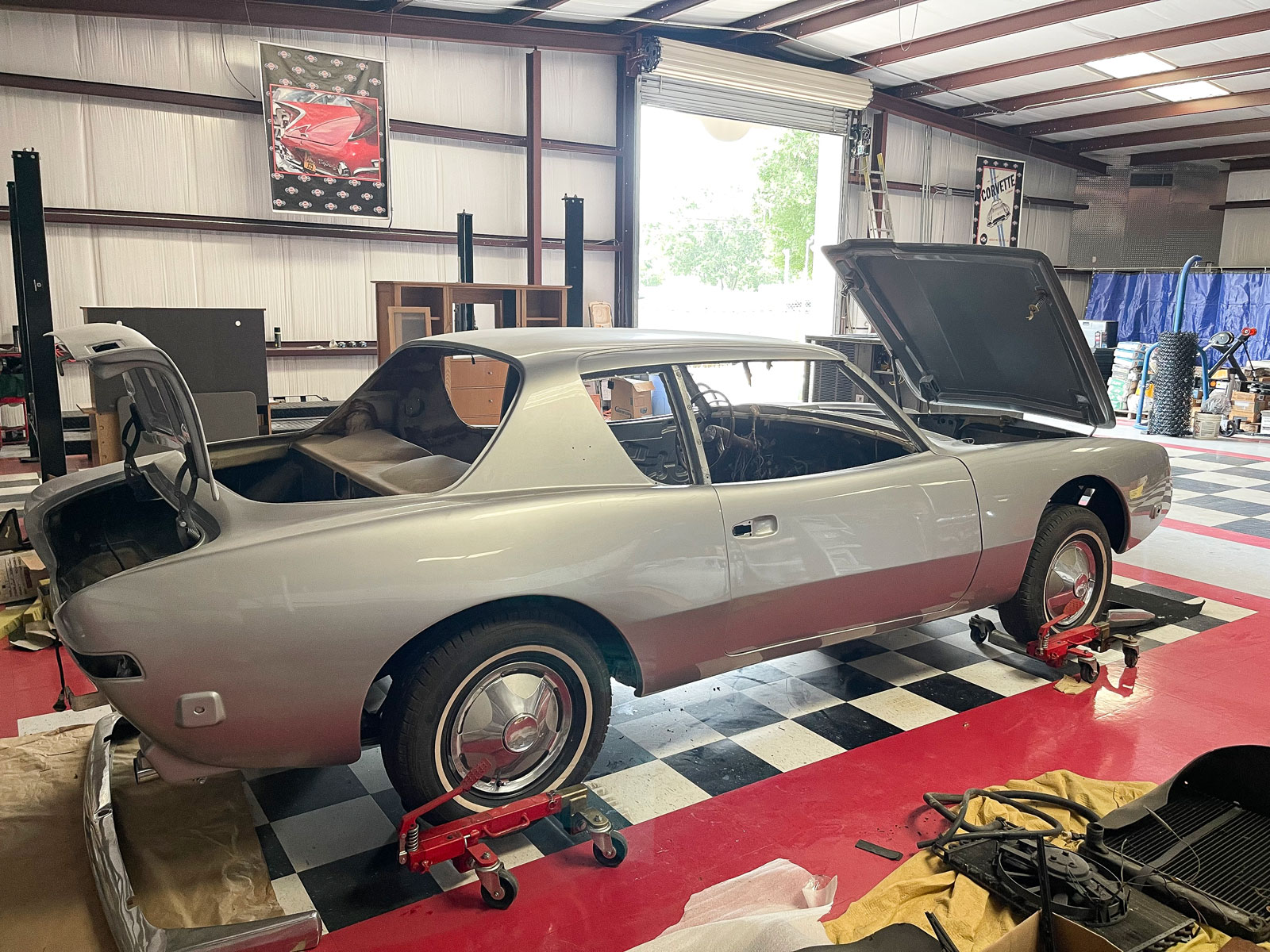 Appraisal: STUDEBAKER AVANTI R- Body off restoration was started but not