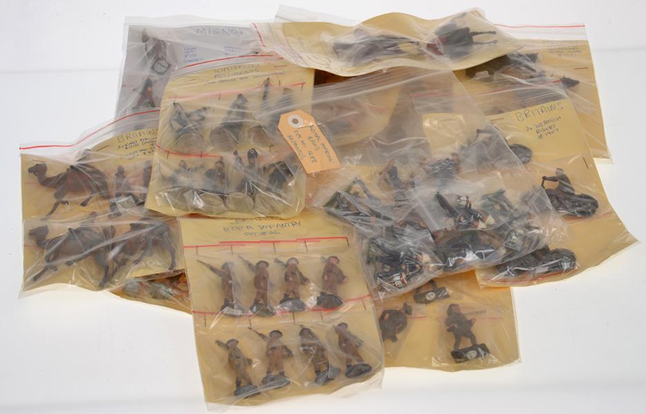 Appraisal: COLLECTION OF UNBOXED FIGURES FROM VARIOUS MAKERS INCLUDING BRITAINS TIMPO