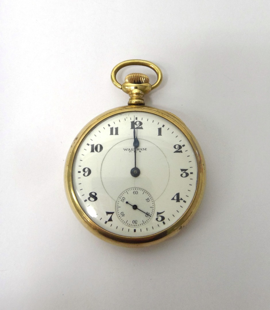 Appraisal: A gentleman's ct gold cased keyless wind openfaced pocket watch