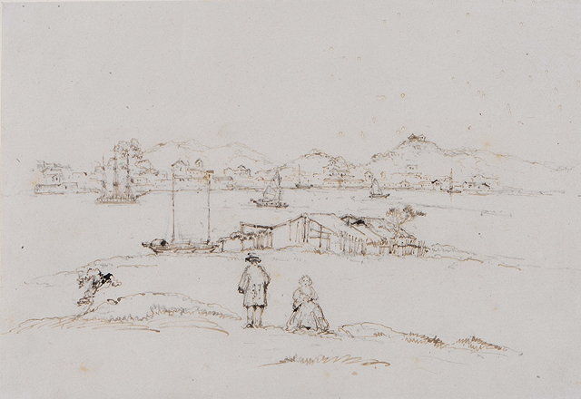 Appraisal: DR THOMAS BOSWALL WATSON - View of Macau probably taken